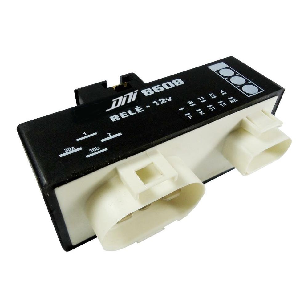 Relé de Controle para Ventilador de Radiador 12V 14 Terminais - DNI - 8608 - (1)