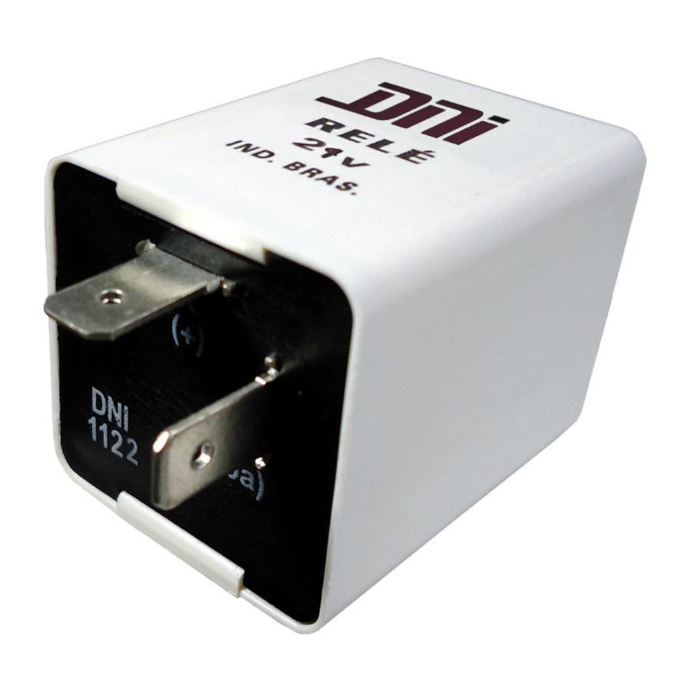 Relé Pisca Eletrônico 200W 24V 2 Terminais - DNI - 1122 - (1)