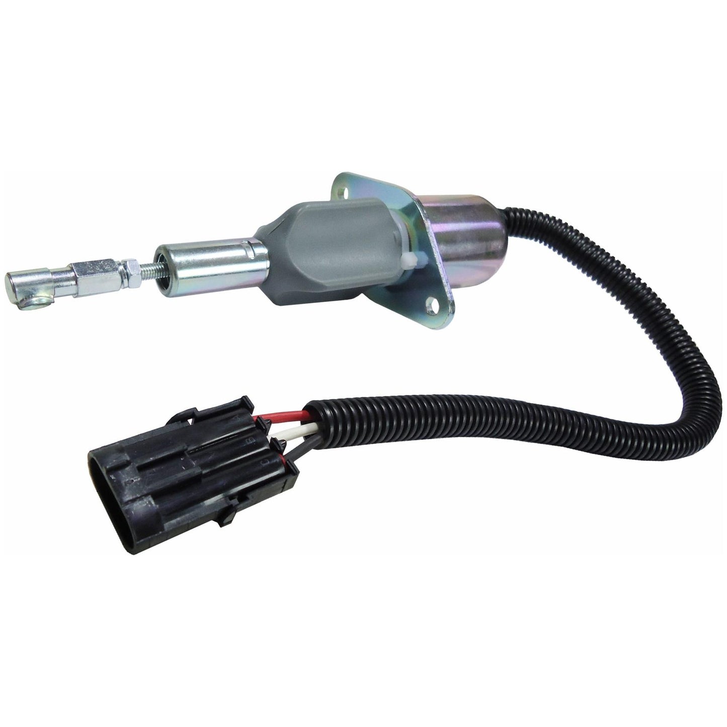 Solenoide de Parada 12V Plug 3 Terminais - DNI - 8062 - (1)