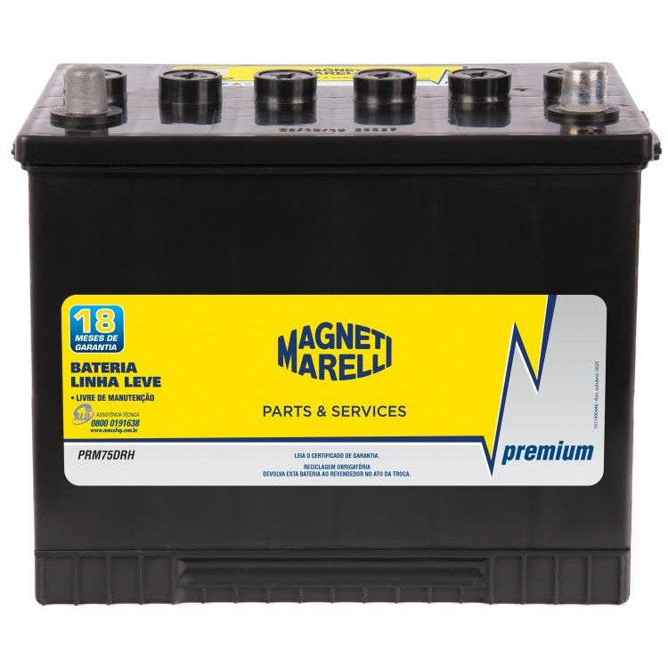Bateria Automotiva Premium - Magneti Marelli - PRM75DRH - (1)