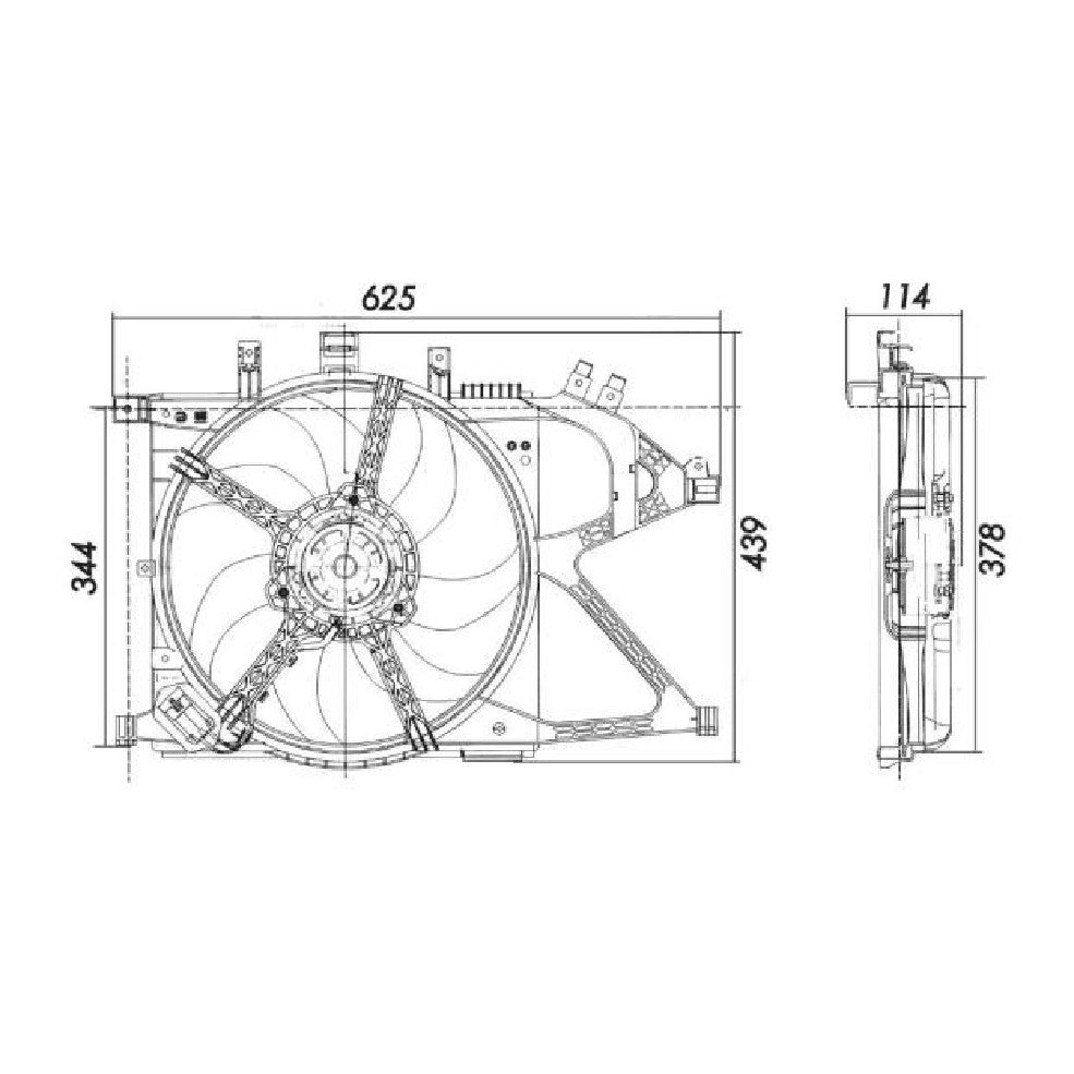 Eletroventilador - Magneti Marelli - A5805MM - (1)