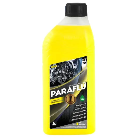 Kit 8 Litros com 4L Aditivo Radiador Amarelo + 4L Água - (3)