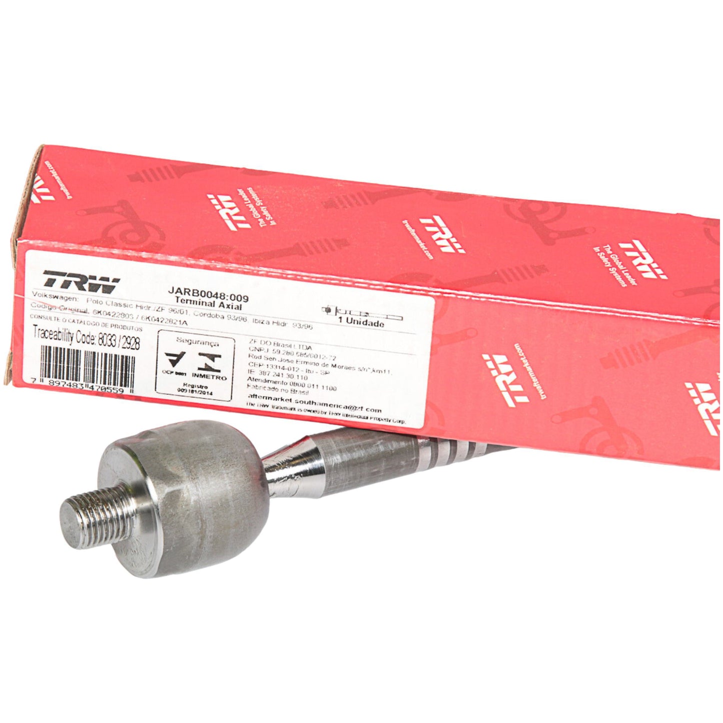Par de Barra Axial Diant - TRW - JARB0048 - (5)