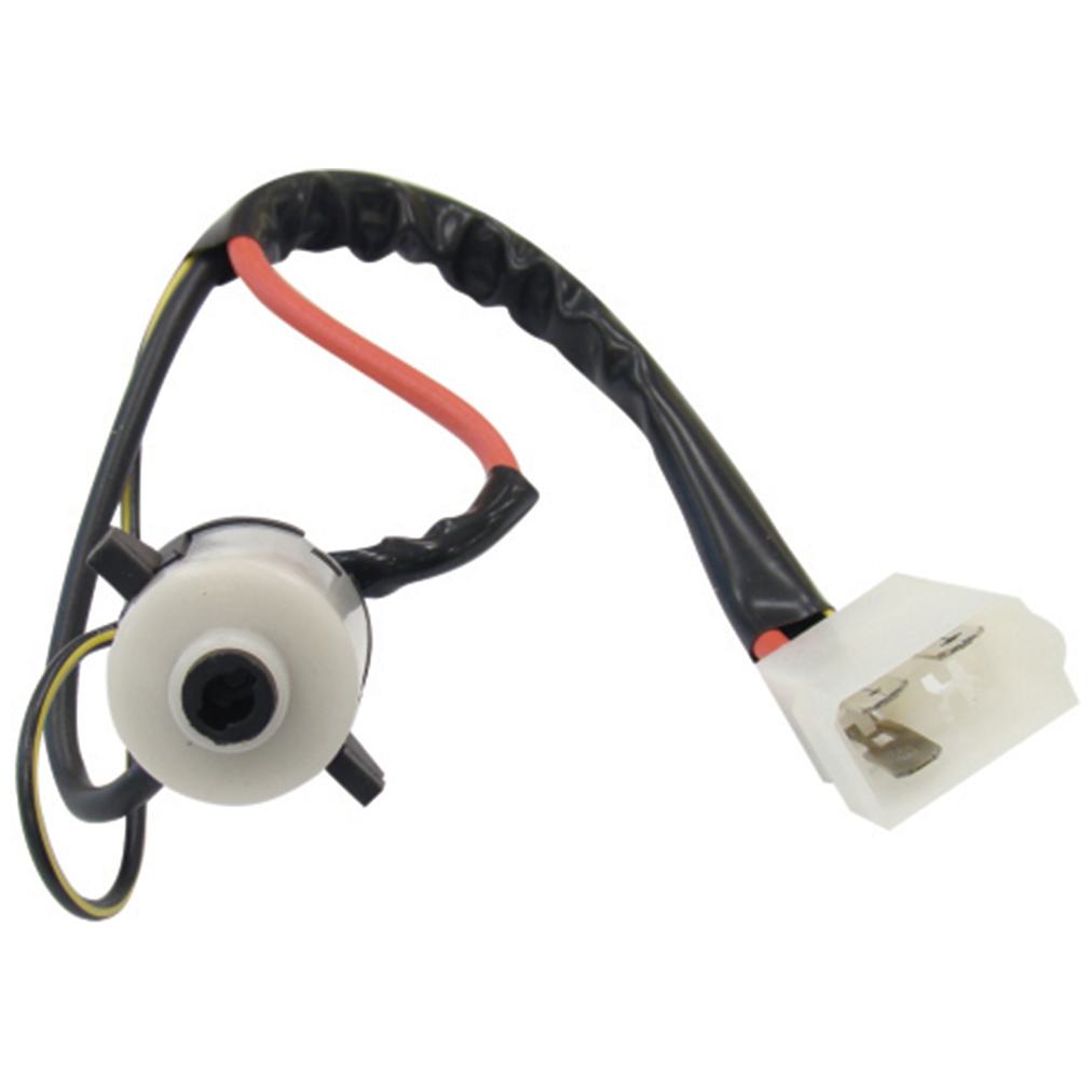 Comutador elétrico de ignição e partida - 3 Saídas - Trava de direção - Universal - 50251 - (1)