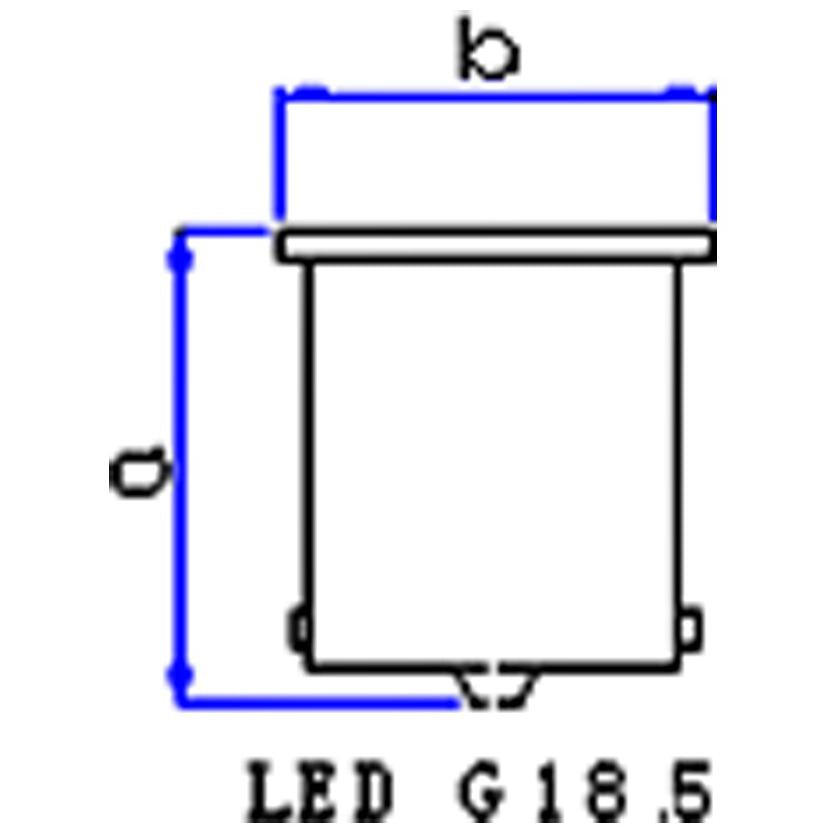 Lâmpada Miniatura Led 24V 1,53W White - Gauss - GL315LED - (3)