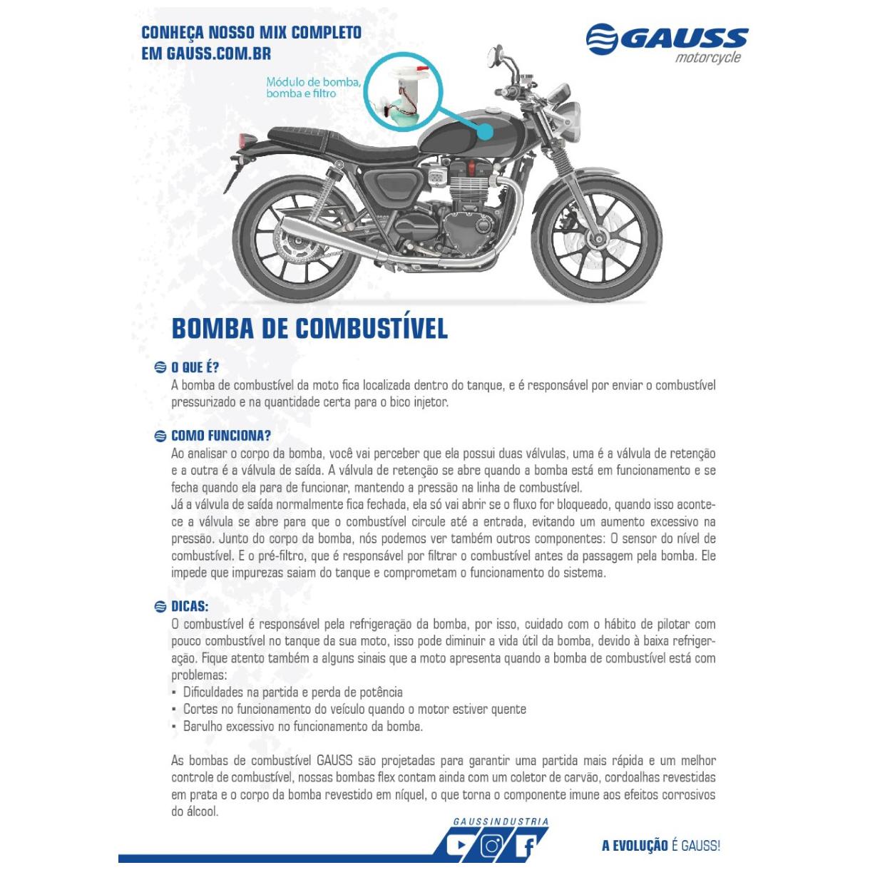 Módulo da Bomba de Combustível - Gauss - GM14009 - (4)