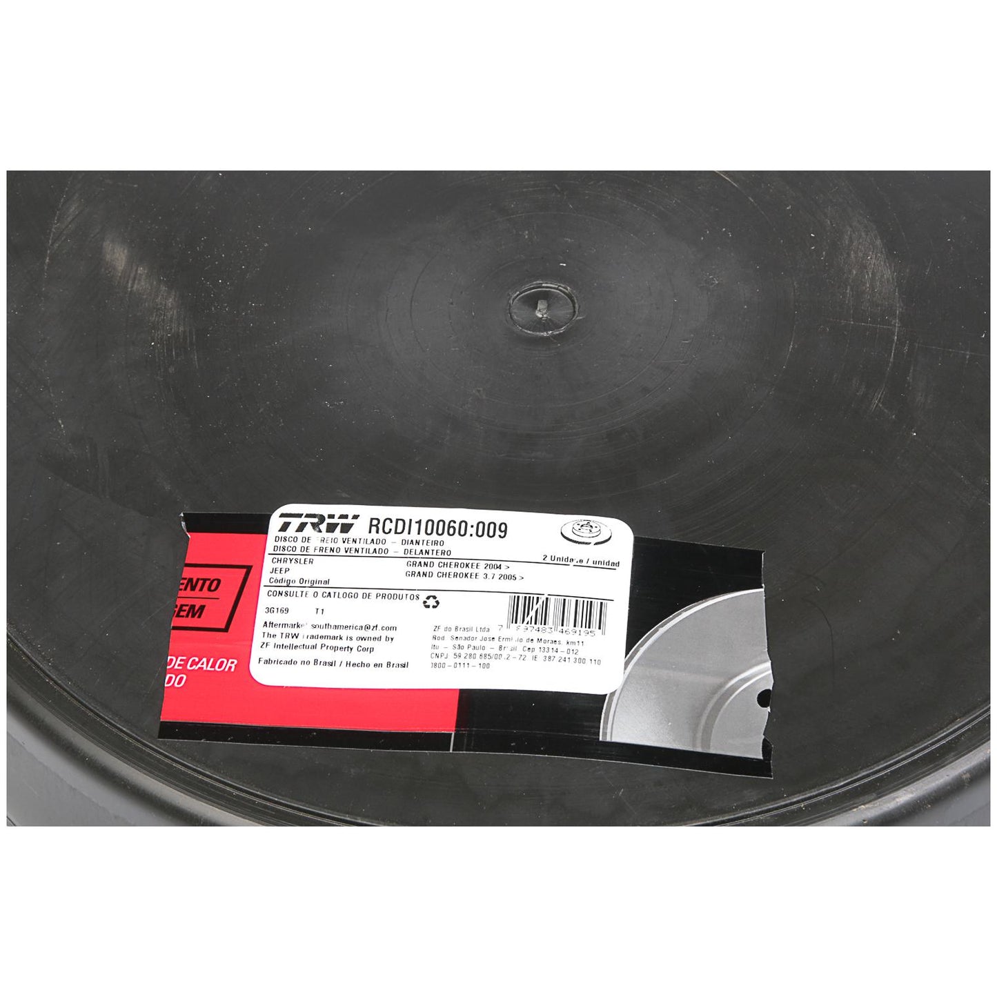 Kit Disco e Pastilha Dianteira - TRW - GDB9041 - RCDI10060 - (8)