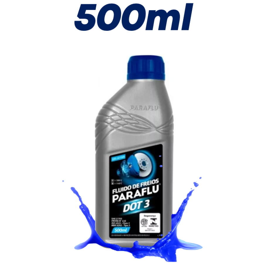 Fluido de Freios DOT 3 500 ml - Paraflu - 10-7300 - (3)