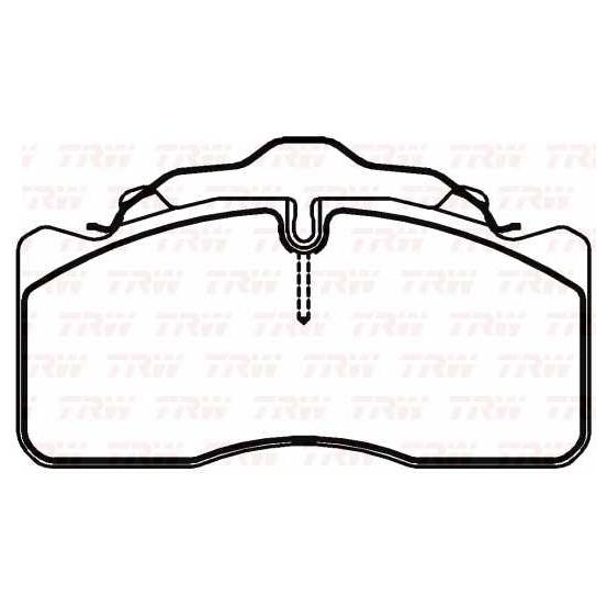 Pastilha de Freio - TRW - RCPT04500 - (1)