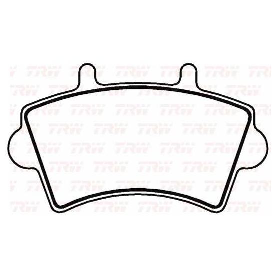 Pastilha de Freio - TRW - RCPT04630 - (1)