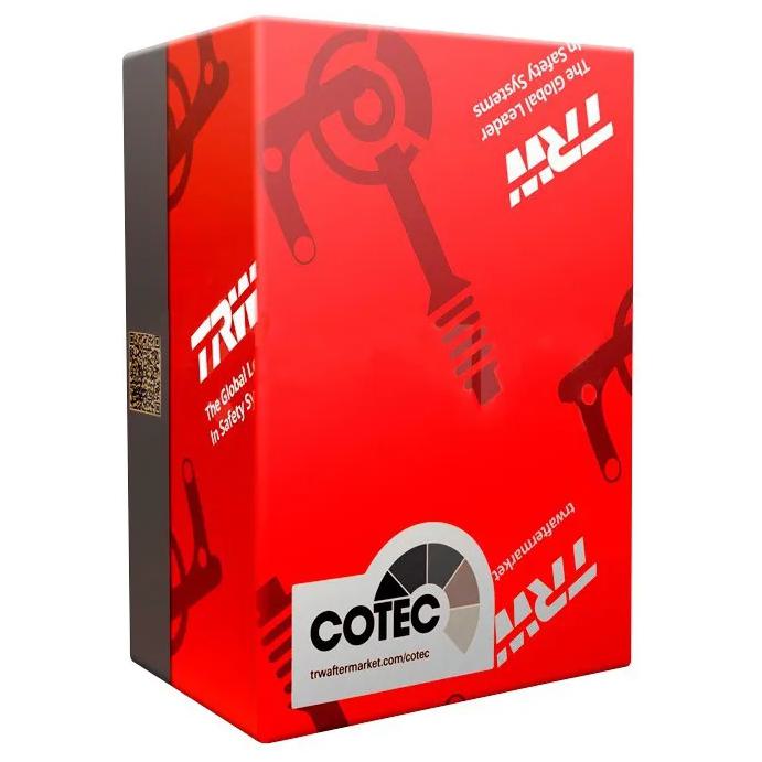 Pastilhas Freio Dianteira Antirruído Cotec - TRW - GDB1724 - (9)