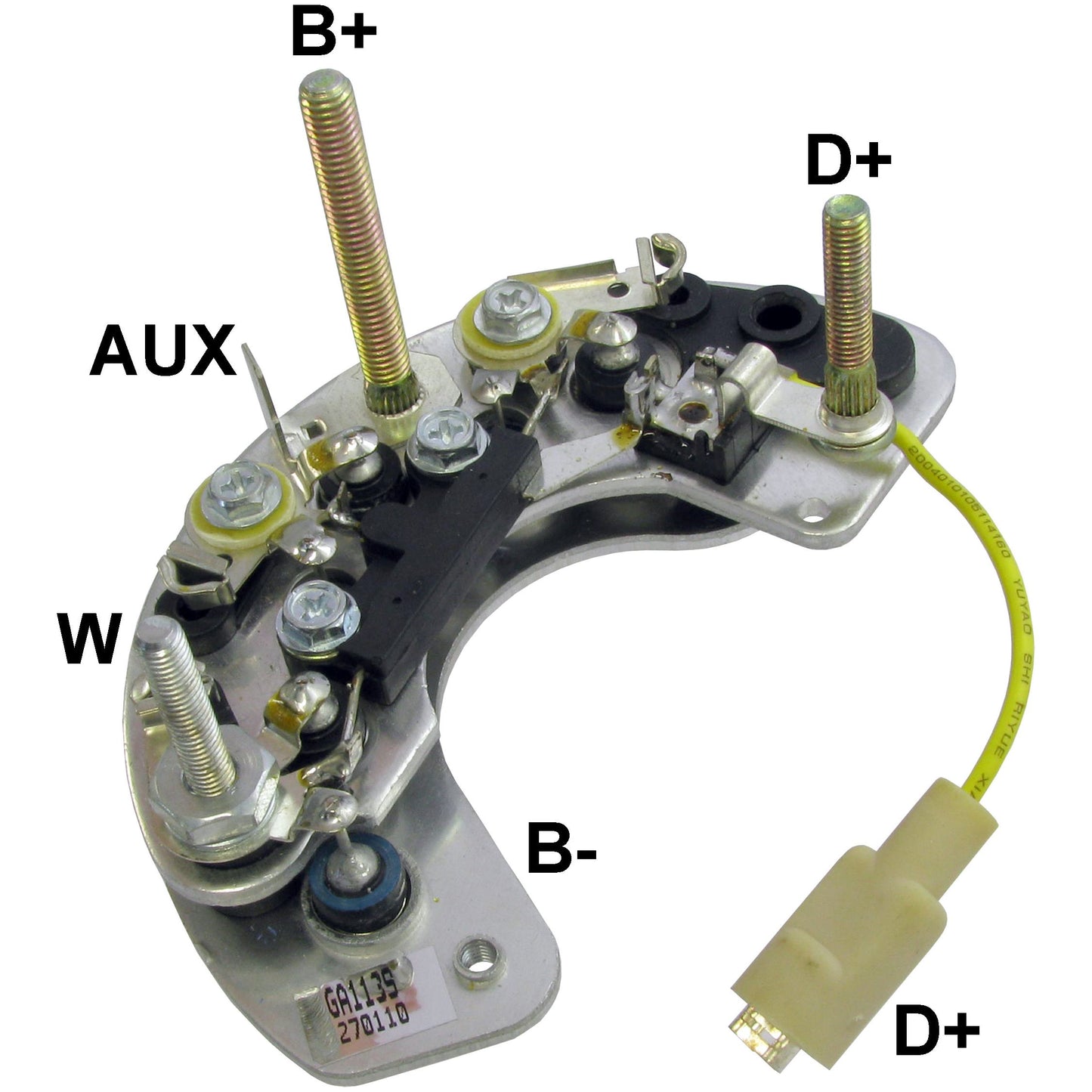 Retificador do Alternador - Gauss - GA1139 - (1)