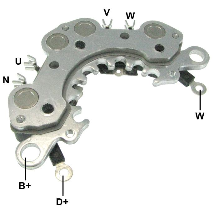 Retificador do Alternador - Gauss - GA1596 - (1)