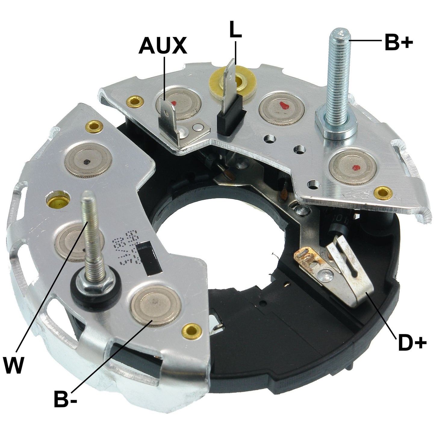 Retificador do Alternador - Gauss - GA1638 - (1)