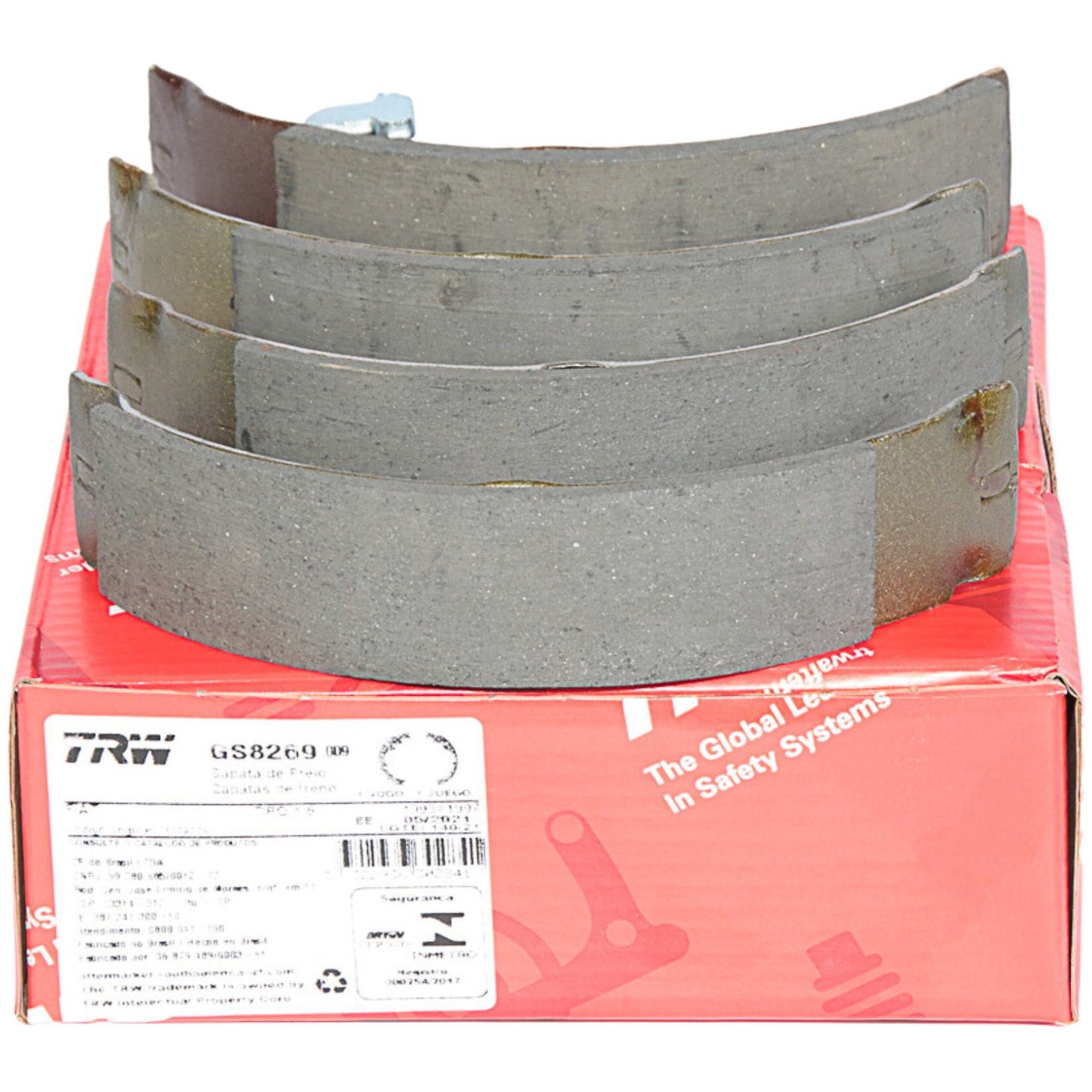 Sapatas Freio Traseiro Direito Esquerdo - TRW - GS8269 - (4)