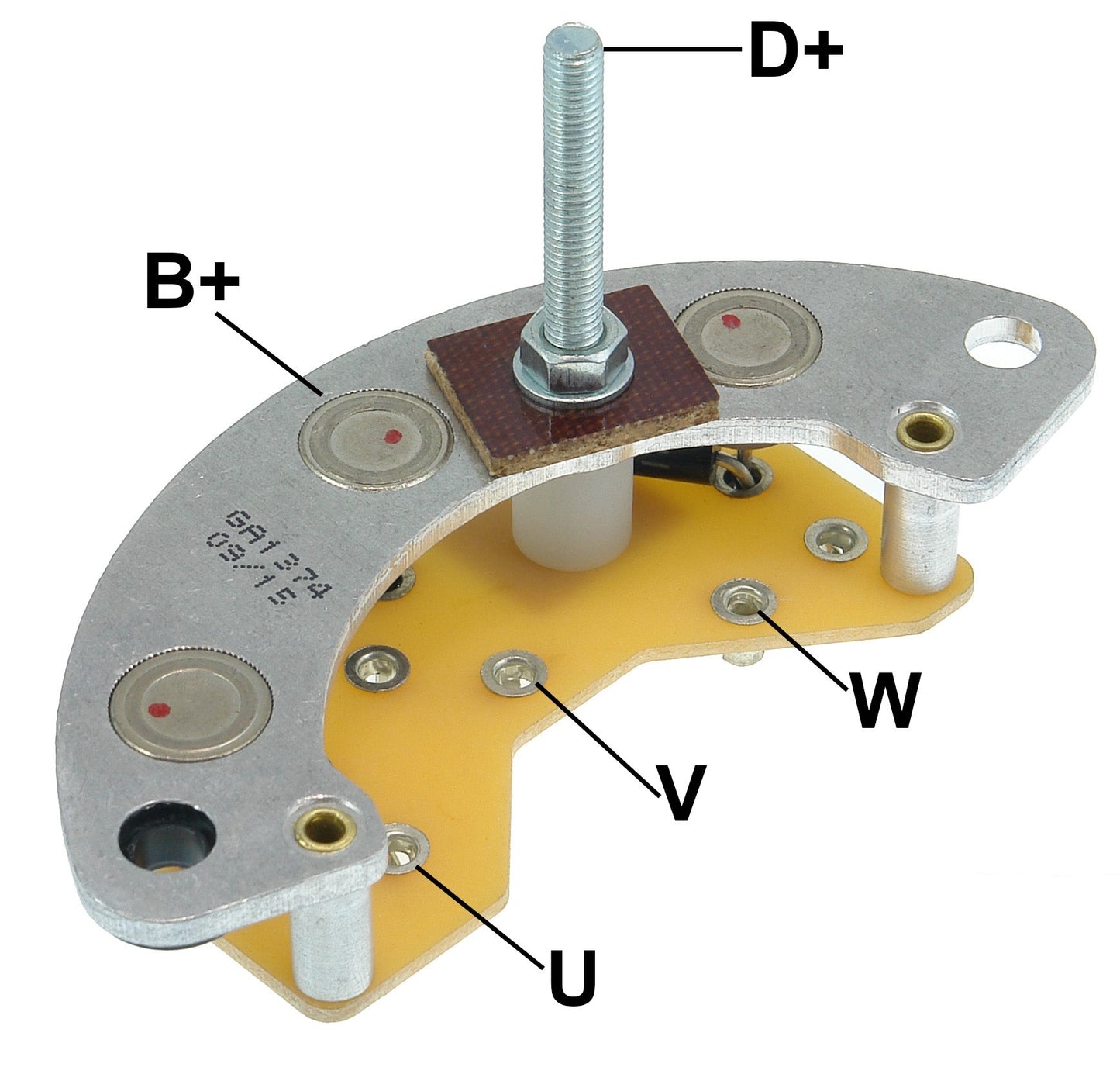 Retificador do Alternador - Gauss - GA1374 (0)