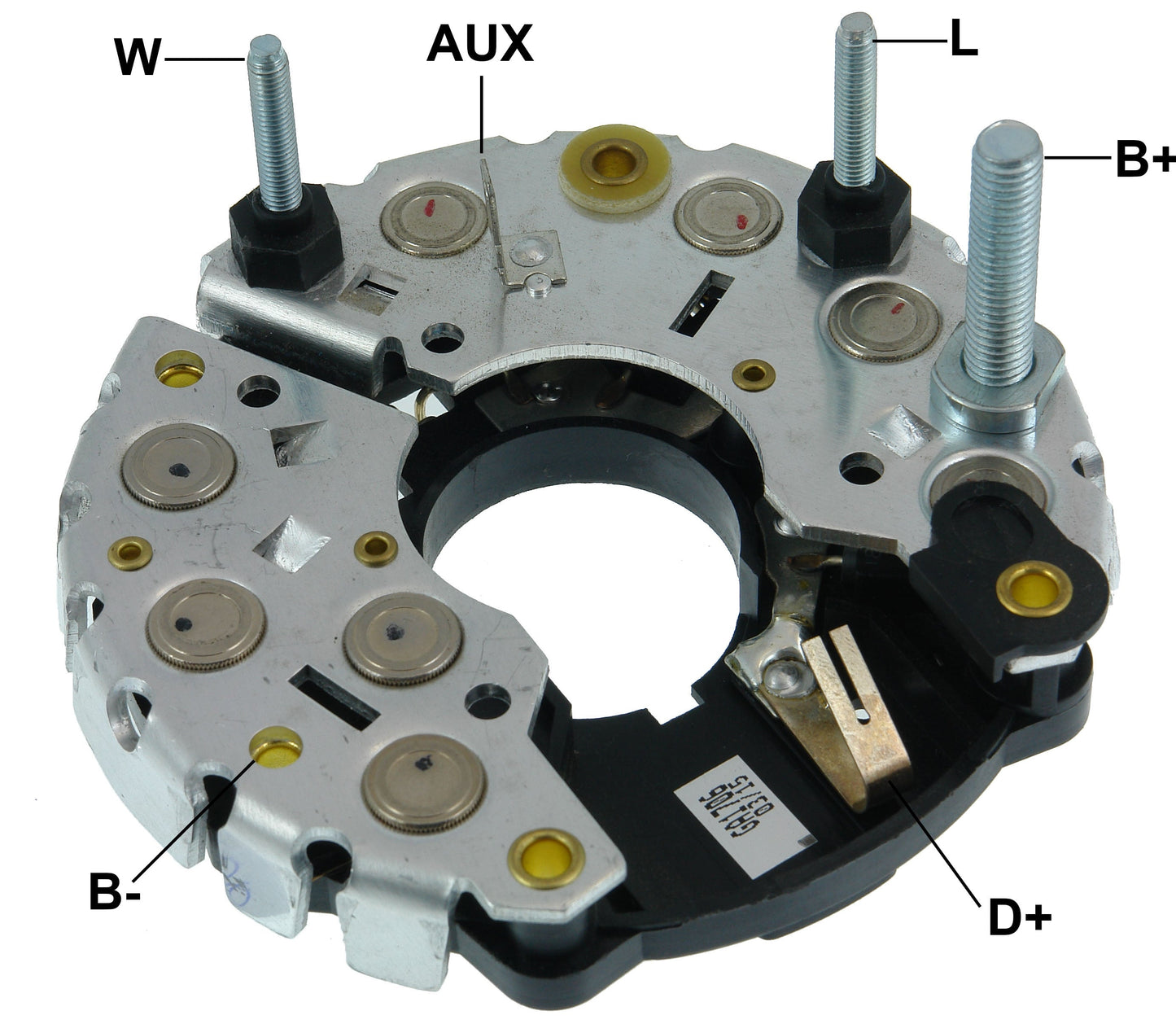 Retificador do Alternador - Gauss - GA1706 (0)