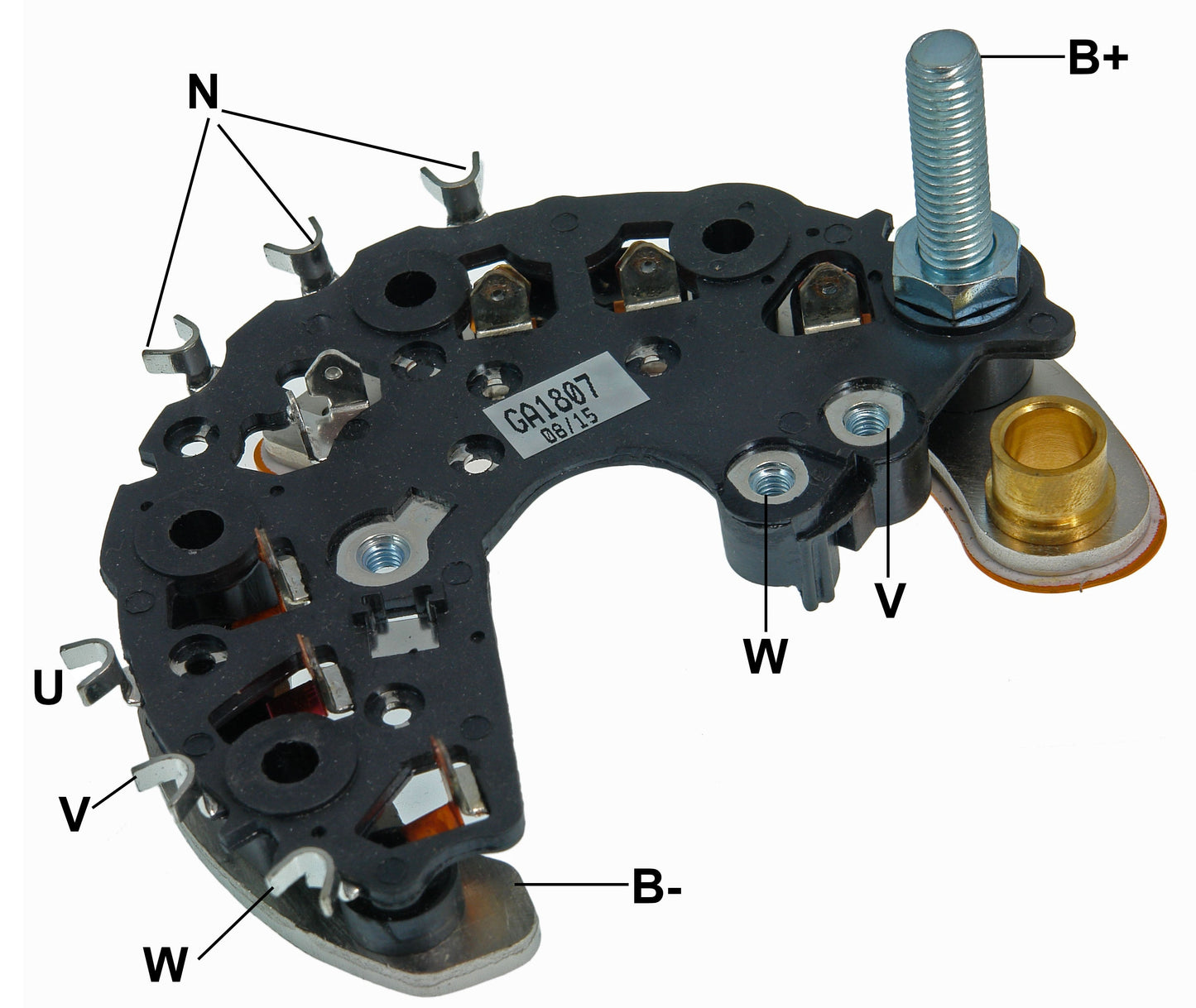 Retificador do Alternador - Gauss - GA1807 (0)