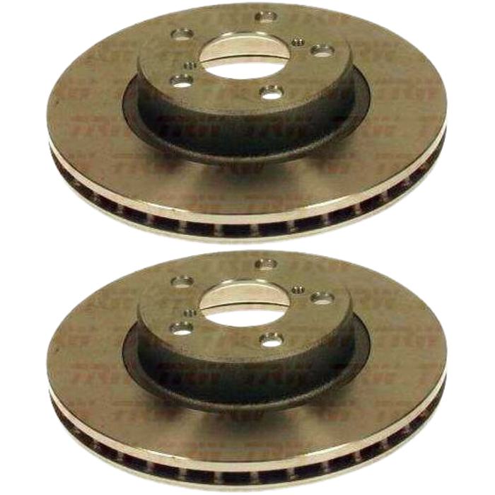 Kit Disco e Pastilha Dianteira - TRW - RCPT07950 - RCDI01410 - (6)