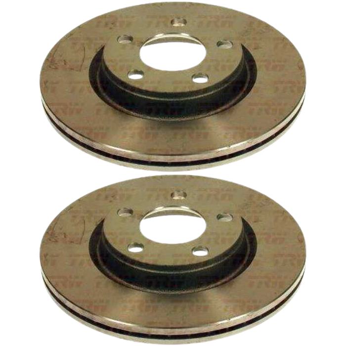 Kit Disco e Pastilha Dianteira - TRW - RCPT01660 - RCDI01750 - (3)