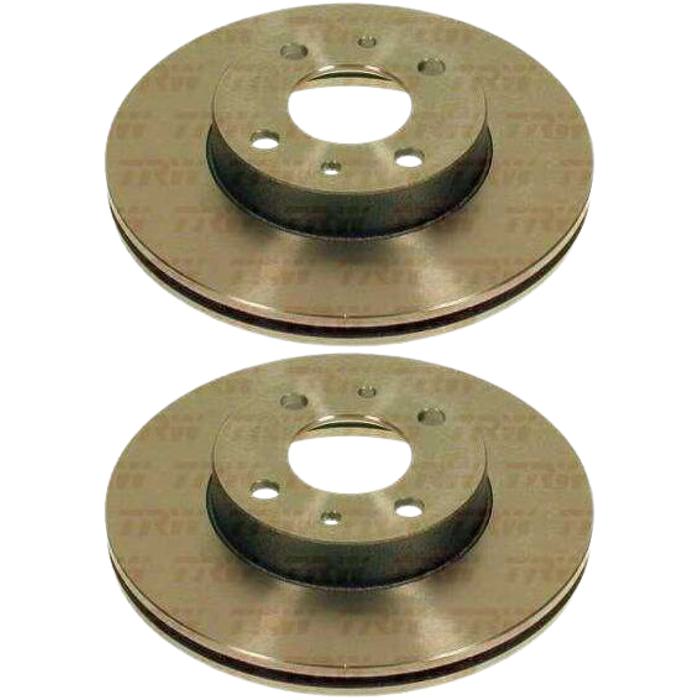 Kit Disco e Pastilha Dianteiro - TRW - RCDI02510 - RCPT05480 - (2)