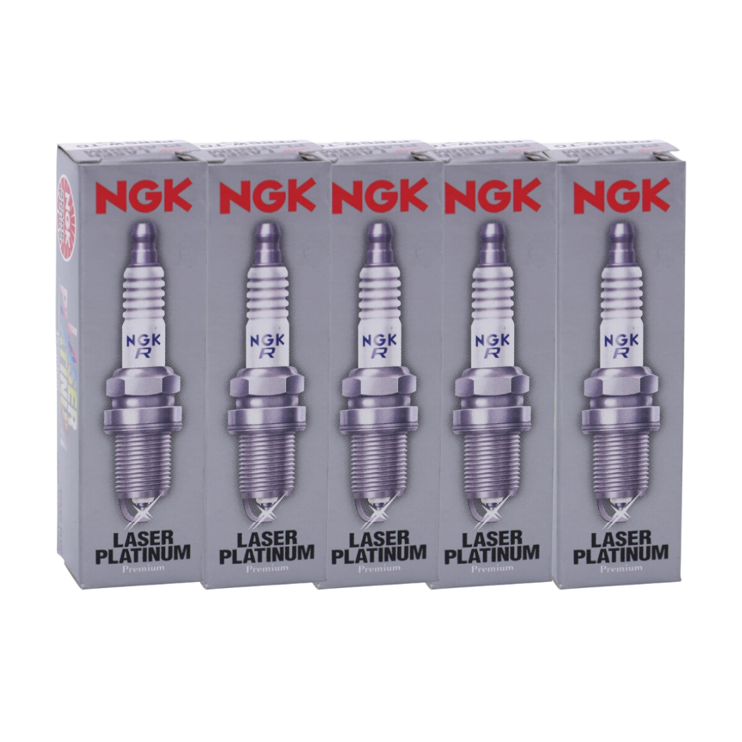 Jogo 5 Velas Ignição Laser Platinum - Ngk - PFR7B - (1)