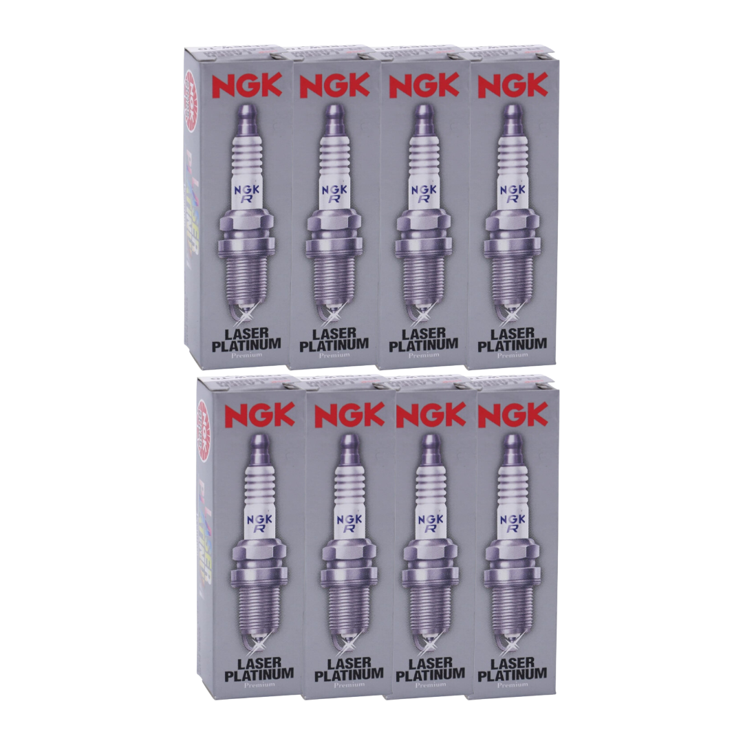 Jogo 8 Velas Ignição Laser Platinum - Ngk - PLKR7A - (1)