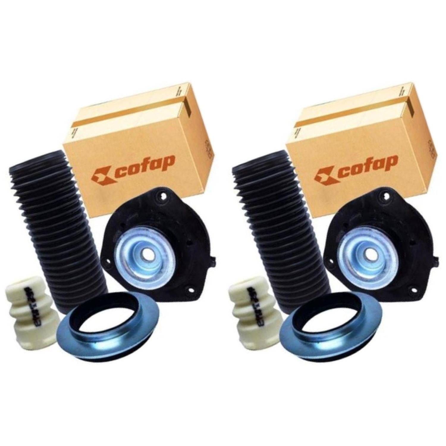 Par Kit do Amortecedor Batente Coifa Coxim Dianteiro - Cofap - Tkc01114 - (1)