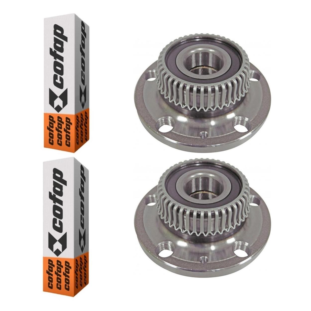 Par Cubo Roda 5 Furos Rolamento Abs Traseiro - Cofap - Crc01005 - (1)