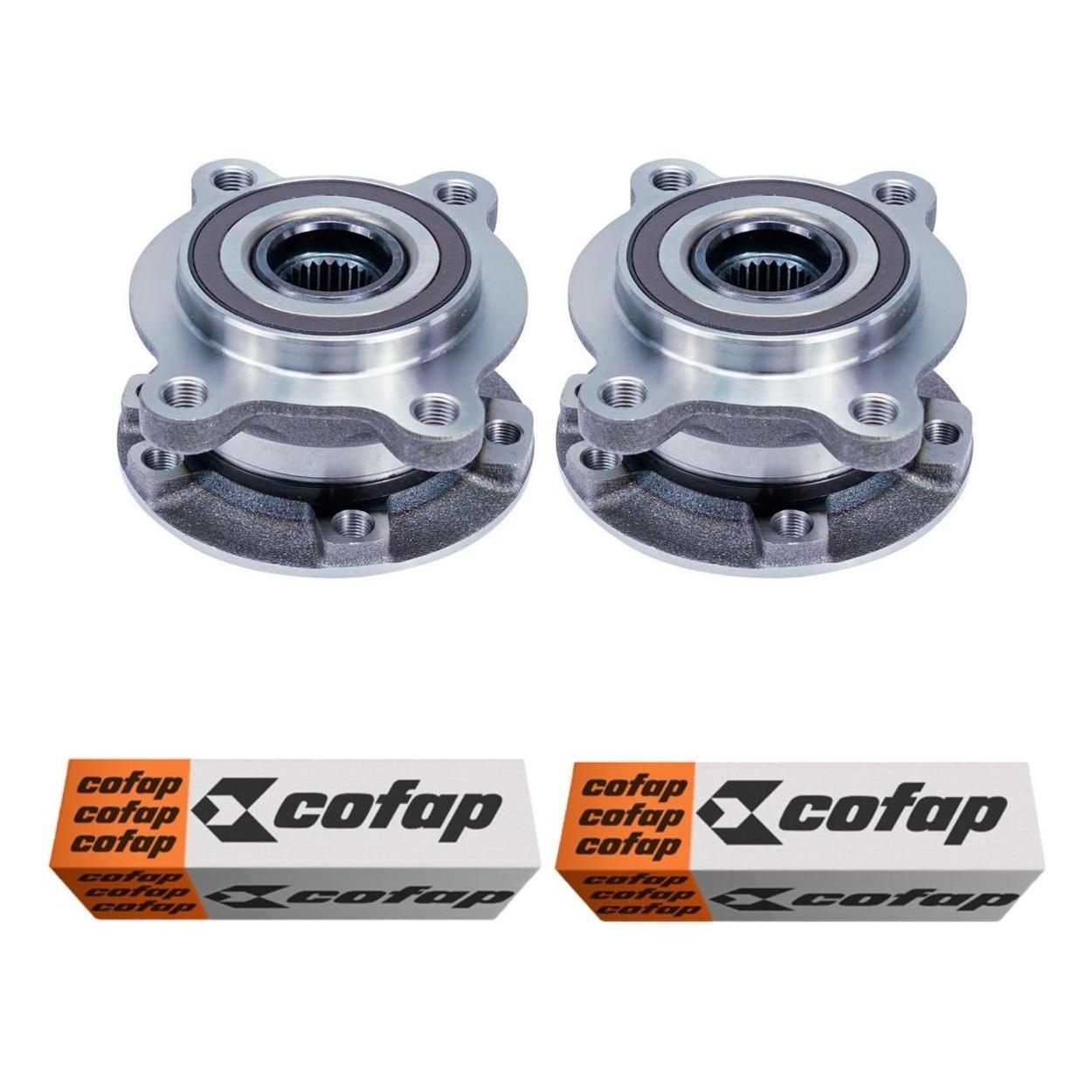 Par Cubo Roda 5 Furos Rolamento Traseiro - Cofap - Crc03031 - (1)