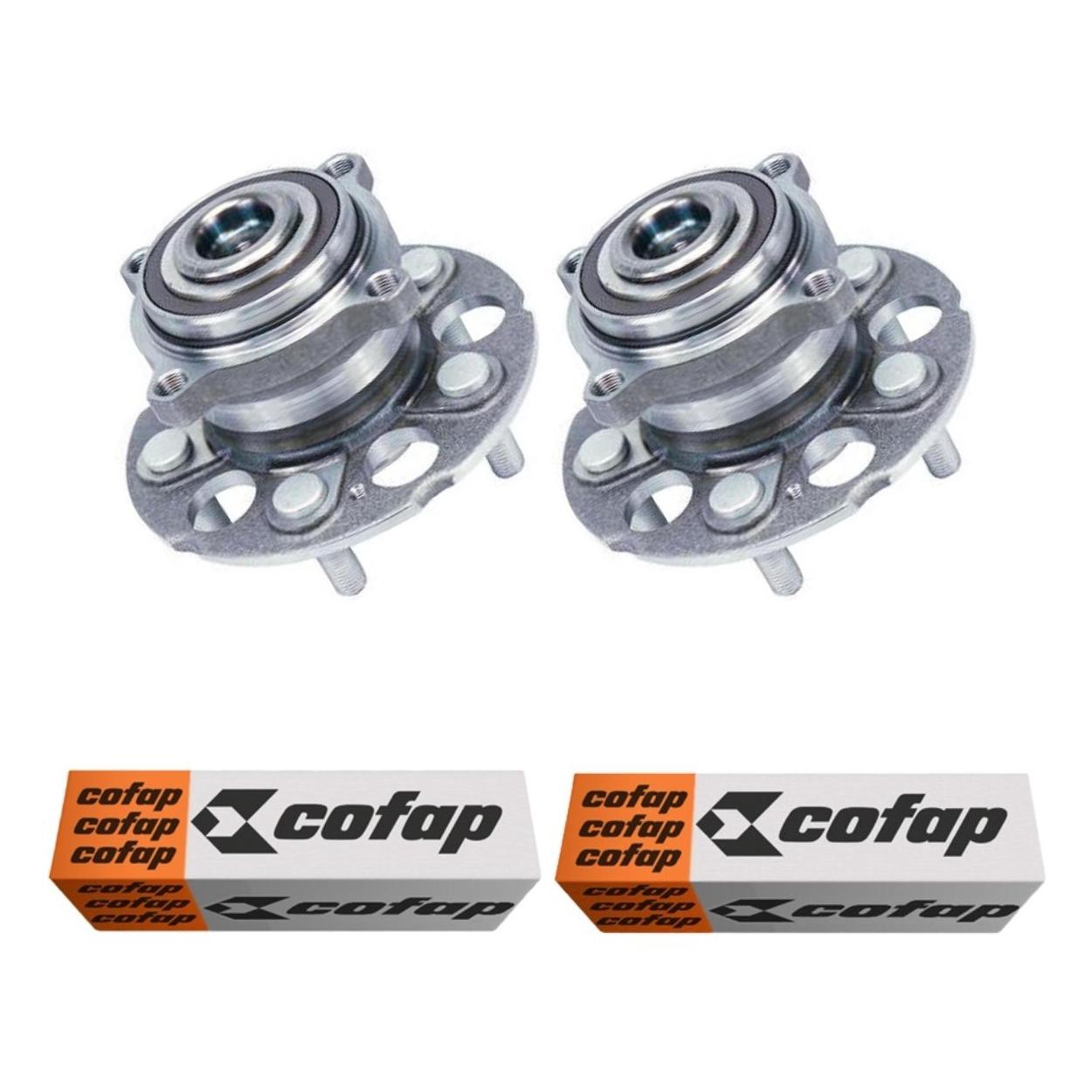 Par Cubo Roda 5 Furos Rolamento Traseiro - Cofap - Crc10011 - (1)