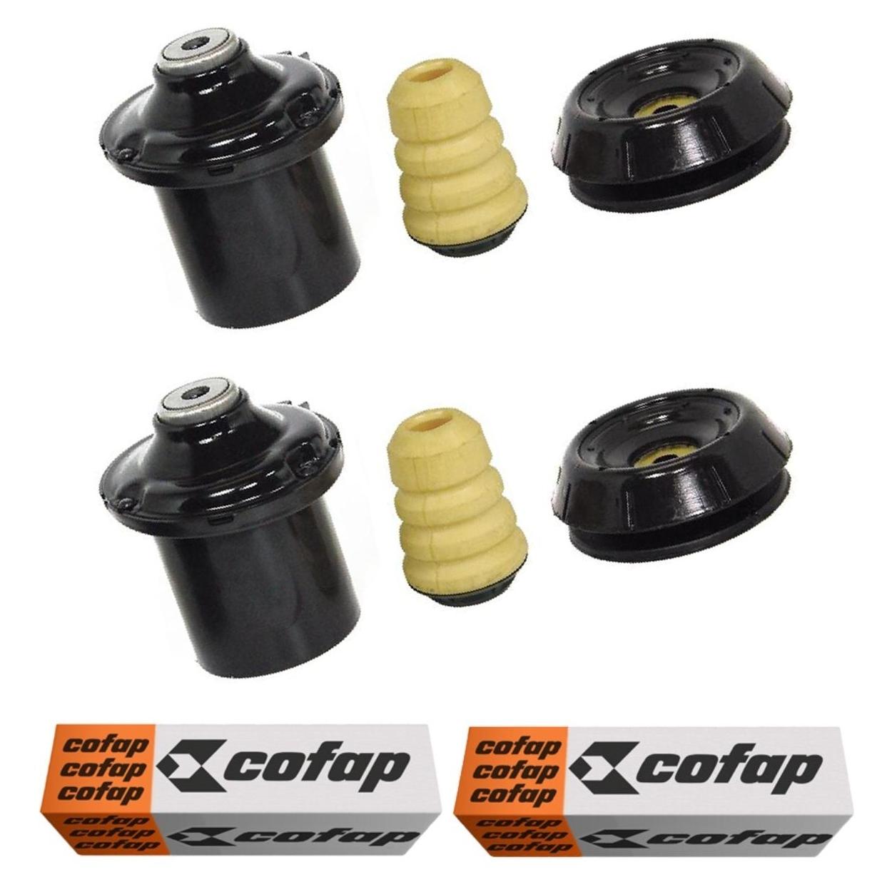 Par Kit do Amortecedor Rolamento Batente Coifa Coxim Dianteiro - Cofap - Tkc04111 - (1)
