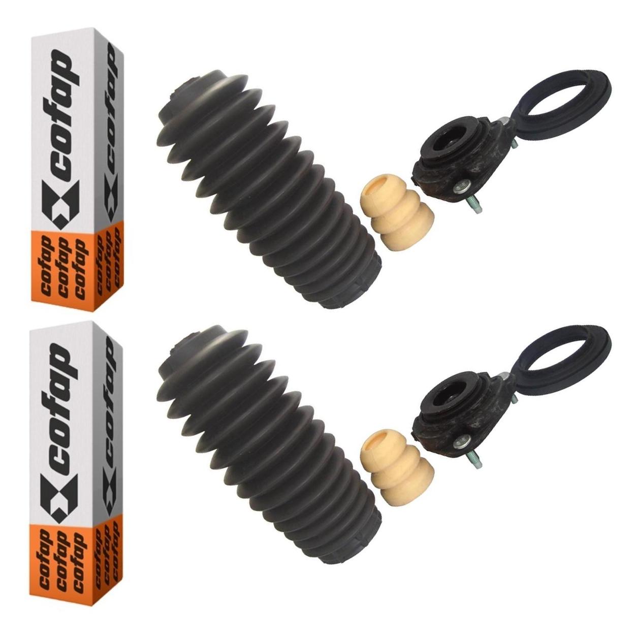 Par Kit do Amortecedor Rolamento Batente Coifa Coxim Dianteiro - Cofap - Tkc08106 - (1)