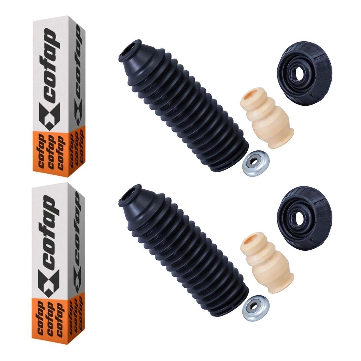 Par Kit do Amortecedor Rolamento Batente Coifa Coxim Dianteiro - Cofap - Tkc10109 - (1)