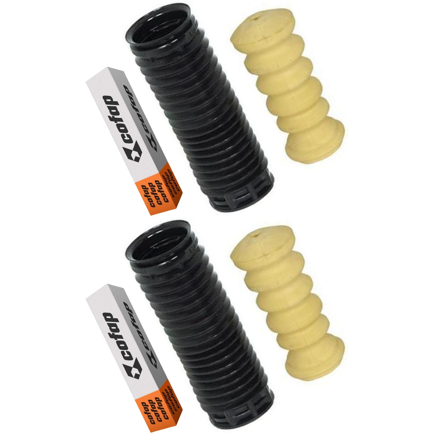 Par Kit Reparo Amortecedor Traseiro Com Batente Com Coifa - Cofap - Ksc08204S - (1)
