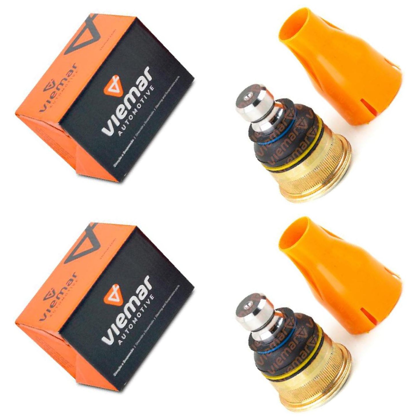Par de Pivôs de Suspensão Inferior - Viemar - 503210 - (1)