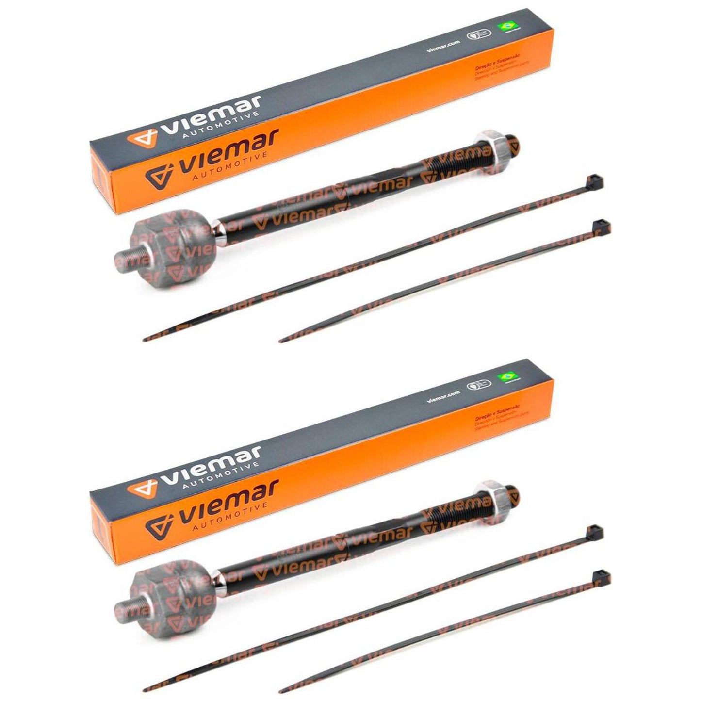 Par de Terminais Axiais Elétrica - Viemar - 680543 - (1)