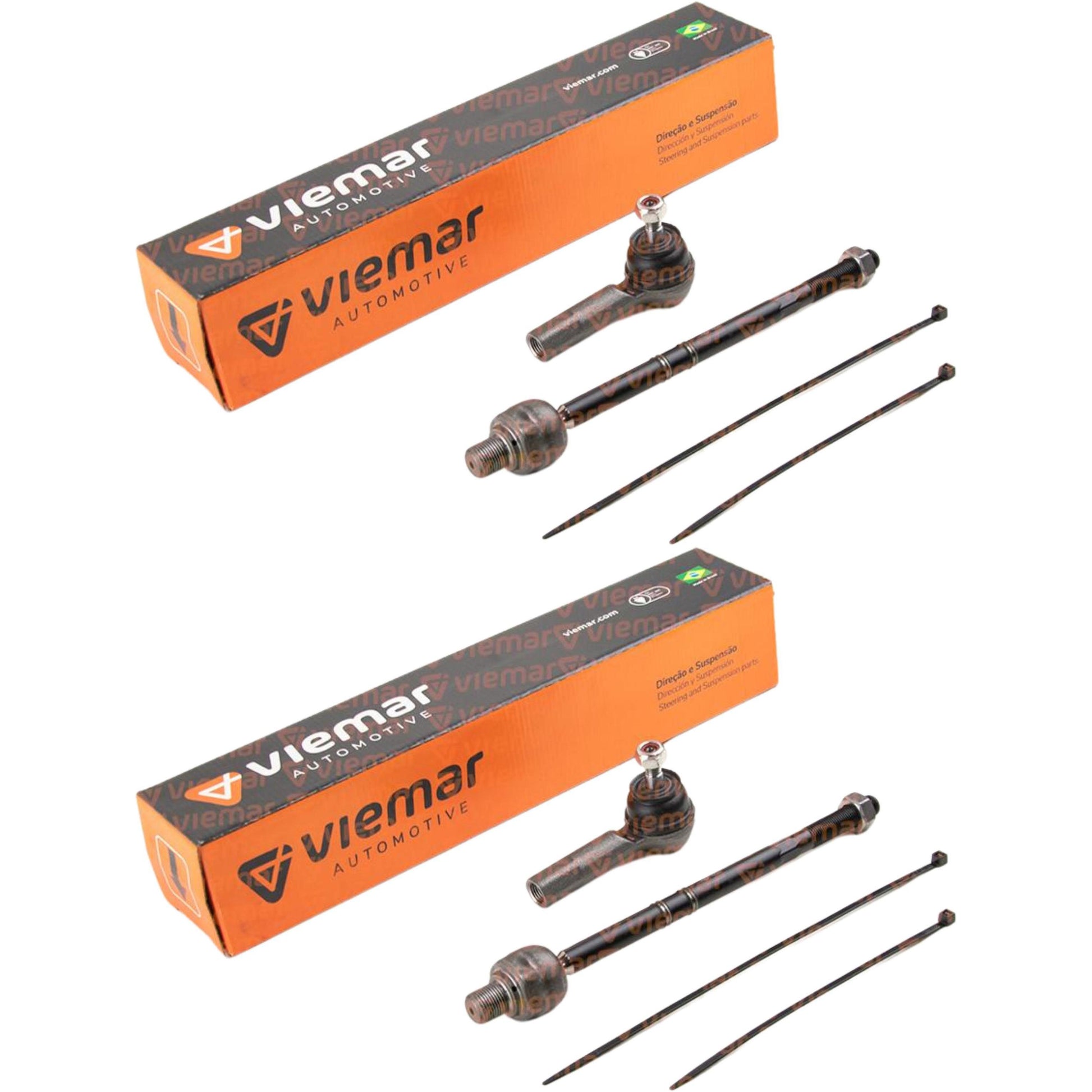 Par de Terminais de Direção e Axial - Viemar - 750117 - (1)