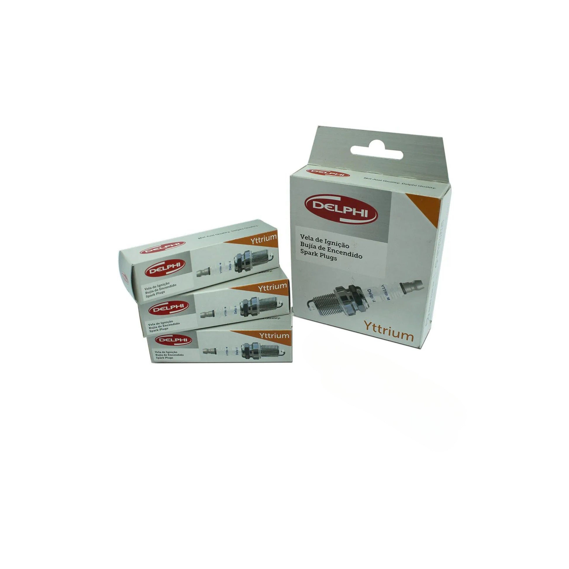 Jogo 3 Velas de Ignição Yttrium - Delphi - XH40003 - (1)