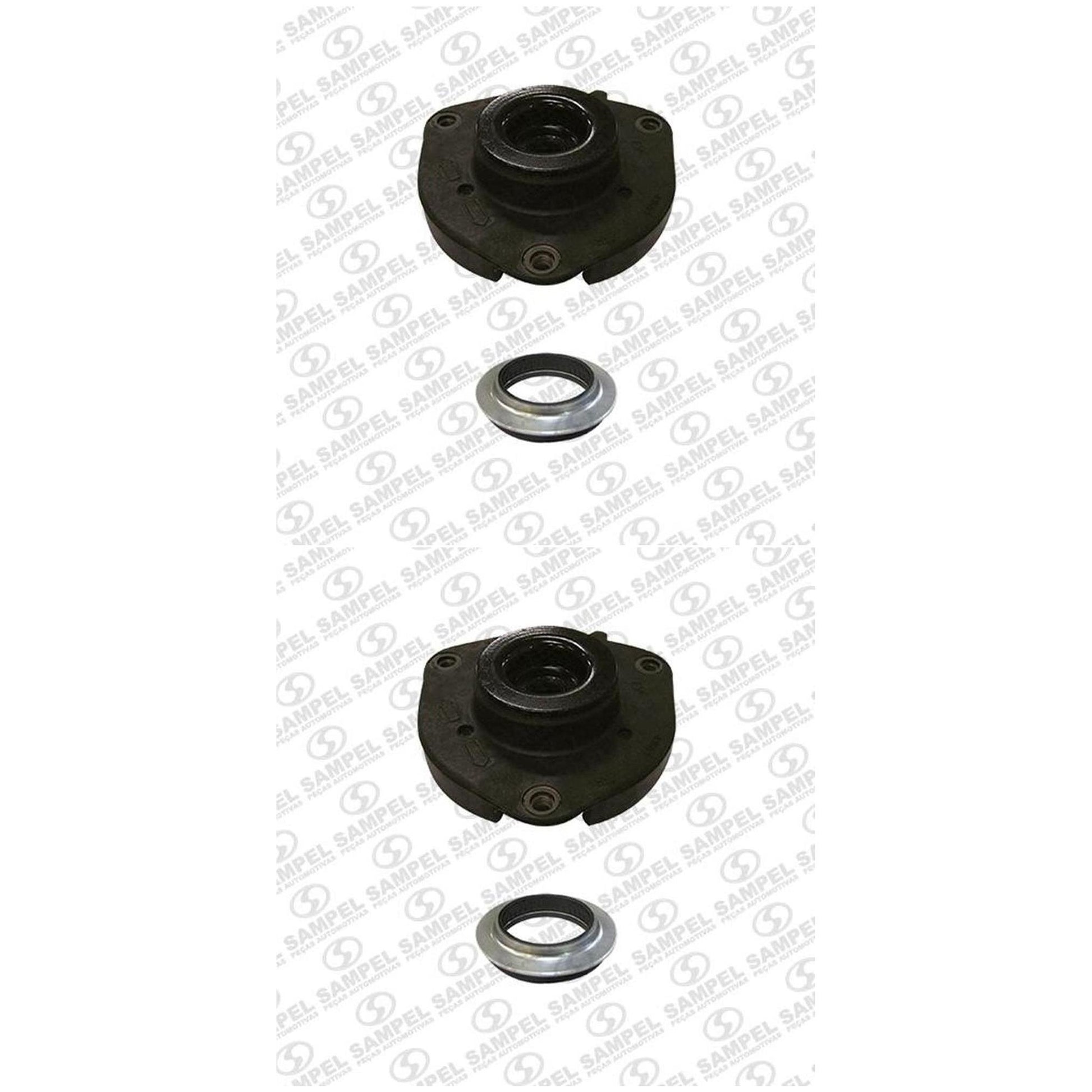 Par Suporte Do Amortecedor Dianteiro - Com Rolamento - Sampel - 4951B - (1)