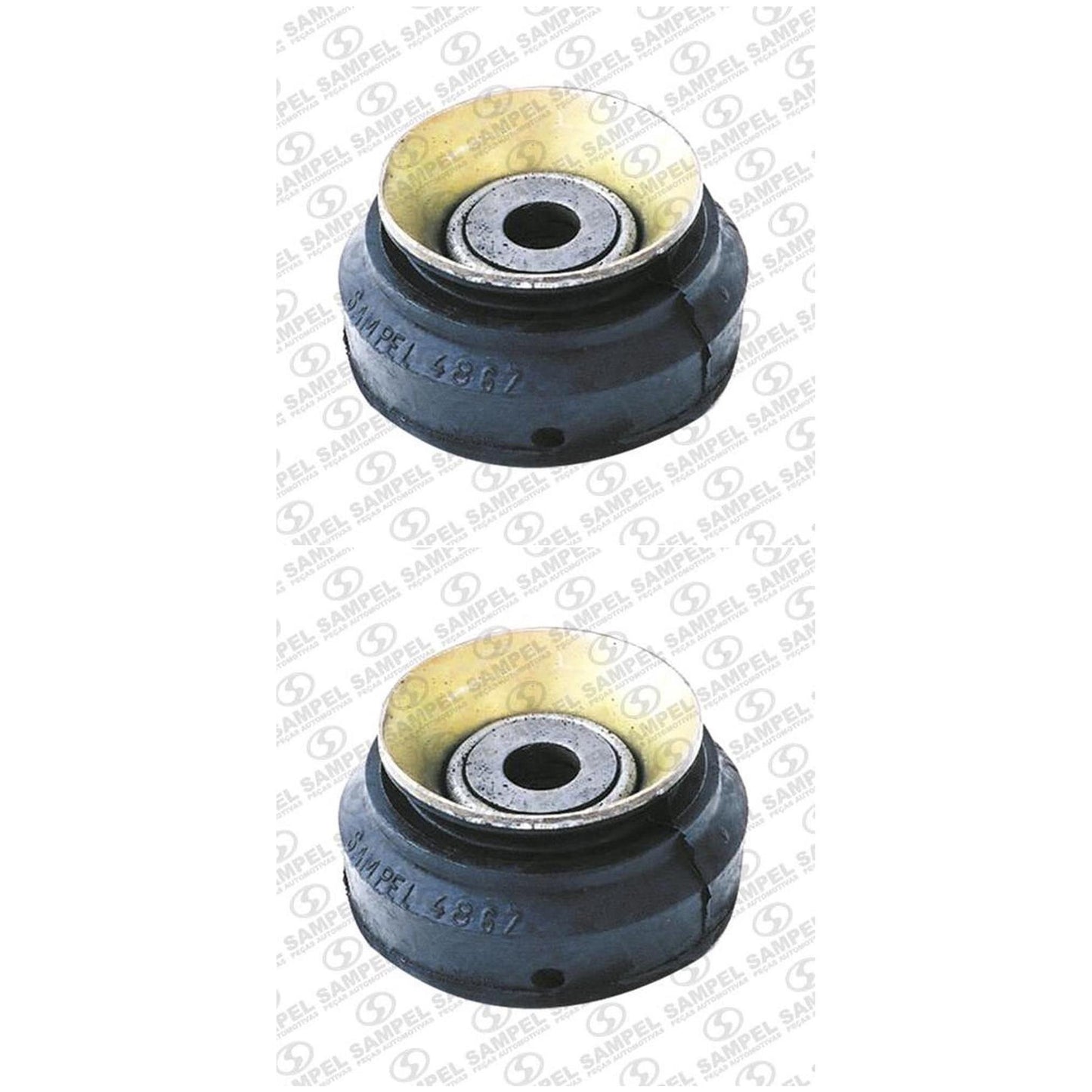 Par Suporte Do Amortecedor Dianteiro - Com Rolamento - Sampel - 4867B - (1)