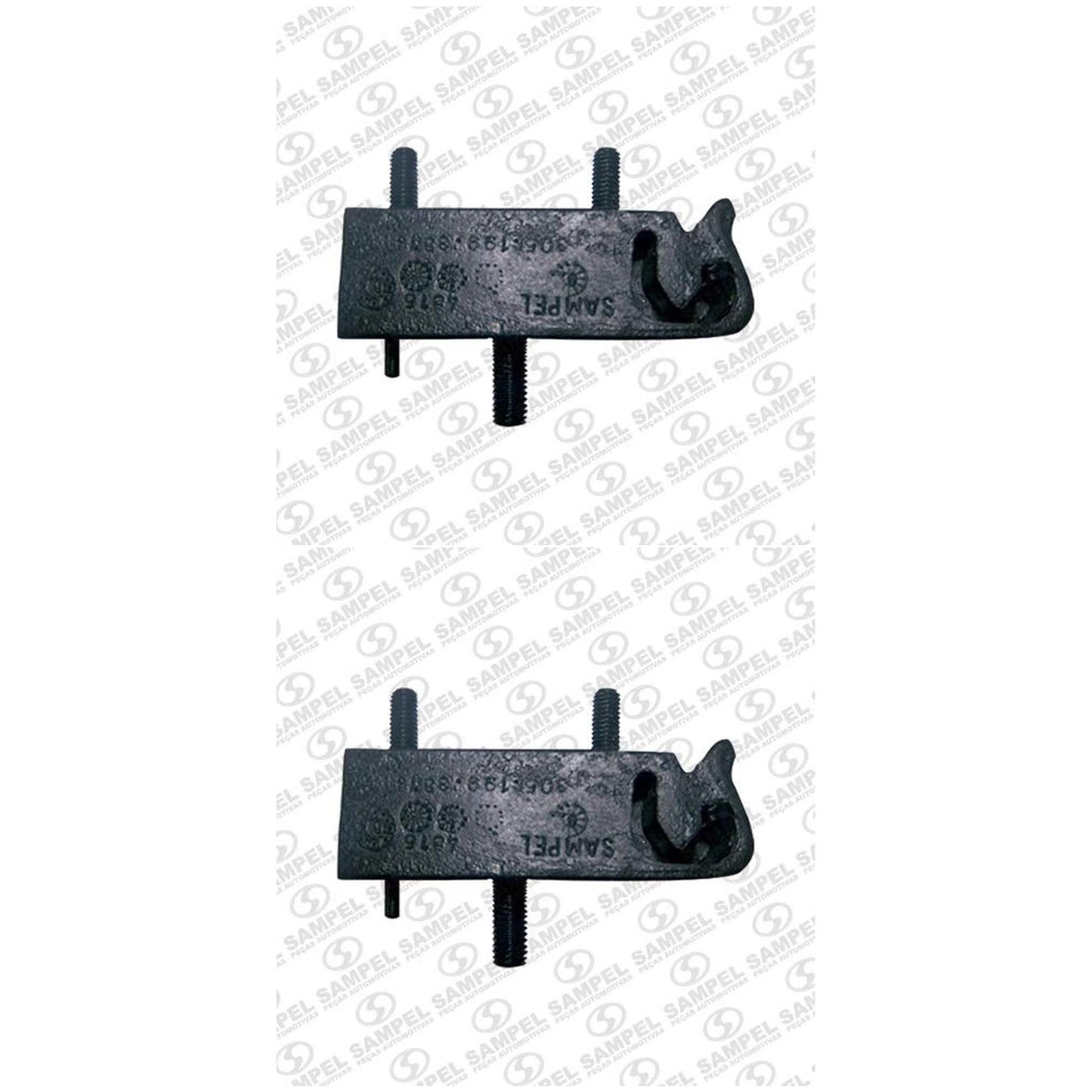 Par Suporte Do Motor Motor Refrigerado A Ar Vw 1.3 / 1.6 - Sampel - 4815 - (1)