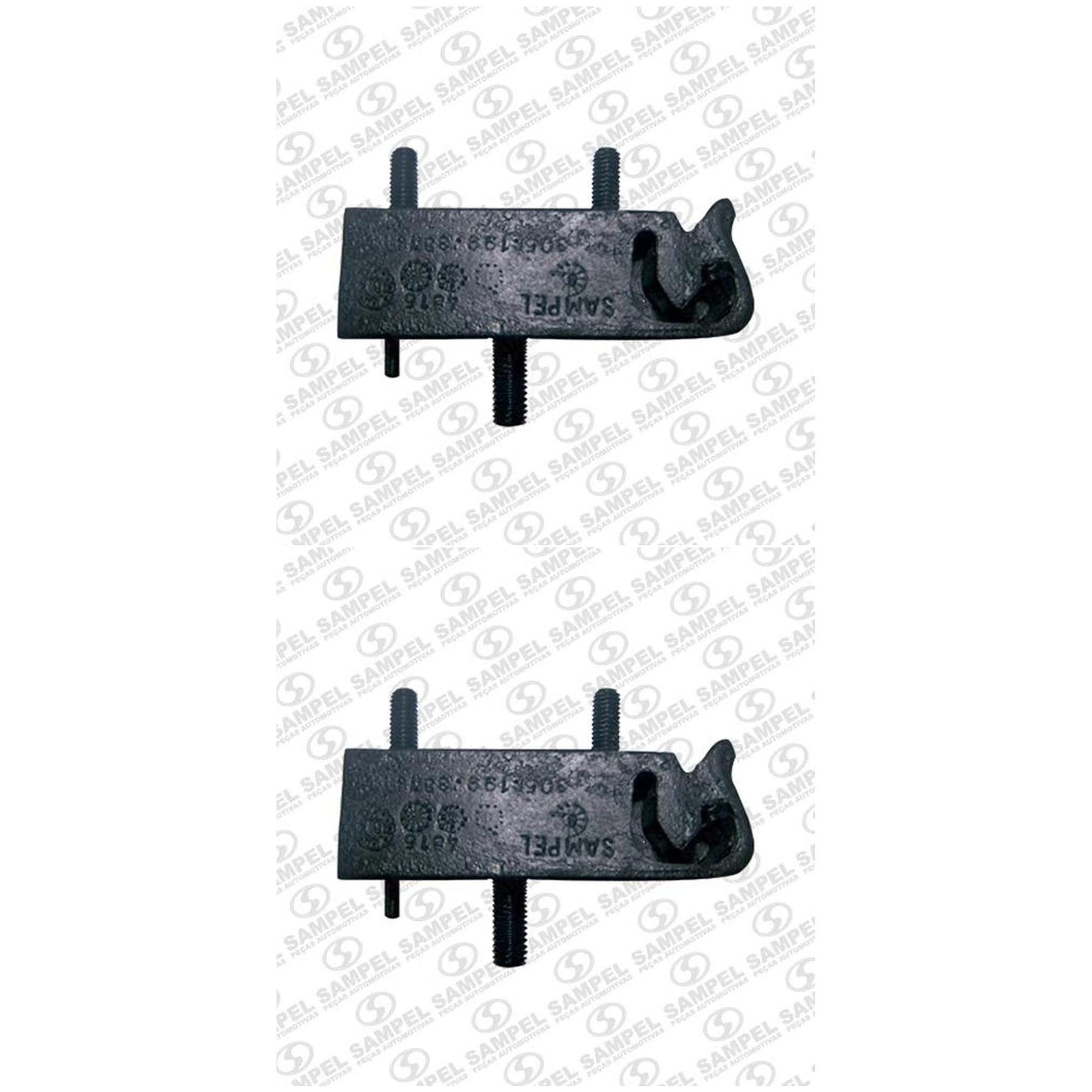 Par Suporte Do Motor Motor Refrigerado A Ar Vw 1.3 / 1.6 - Sampel - 4815 - (1)