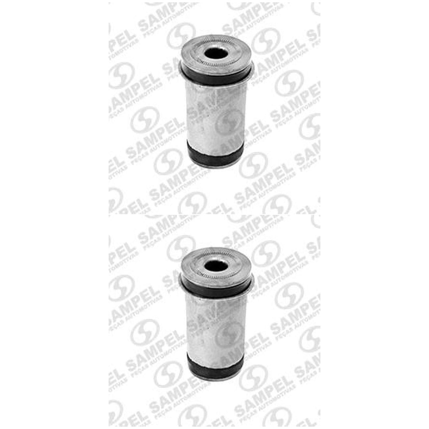 Par Bucha Da Bandeja Inferior Dianteira (Furo Ø 16,15 Mm) - Sampel - 7013 - (1)