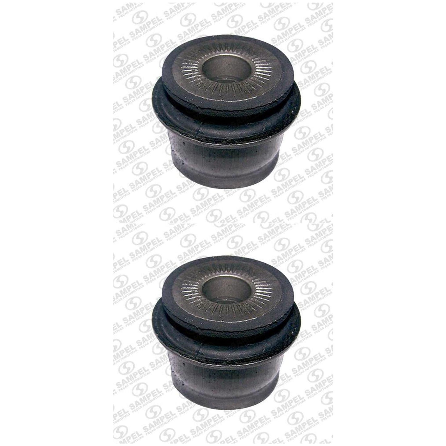 Par Bucha Traseira Do Quadro Dianteira - (Furo Ø 12,3 Mm) - Sampel - 4869A - (1)