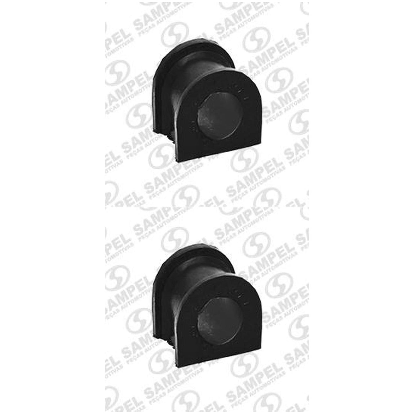 Par Bucha Da Barra Estabilizadora Dianteira (Furo Ø 22 Mm) - Sampel - 7029A - (1)