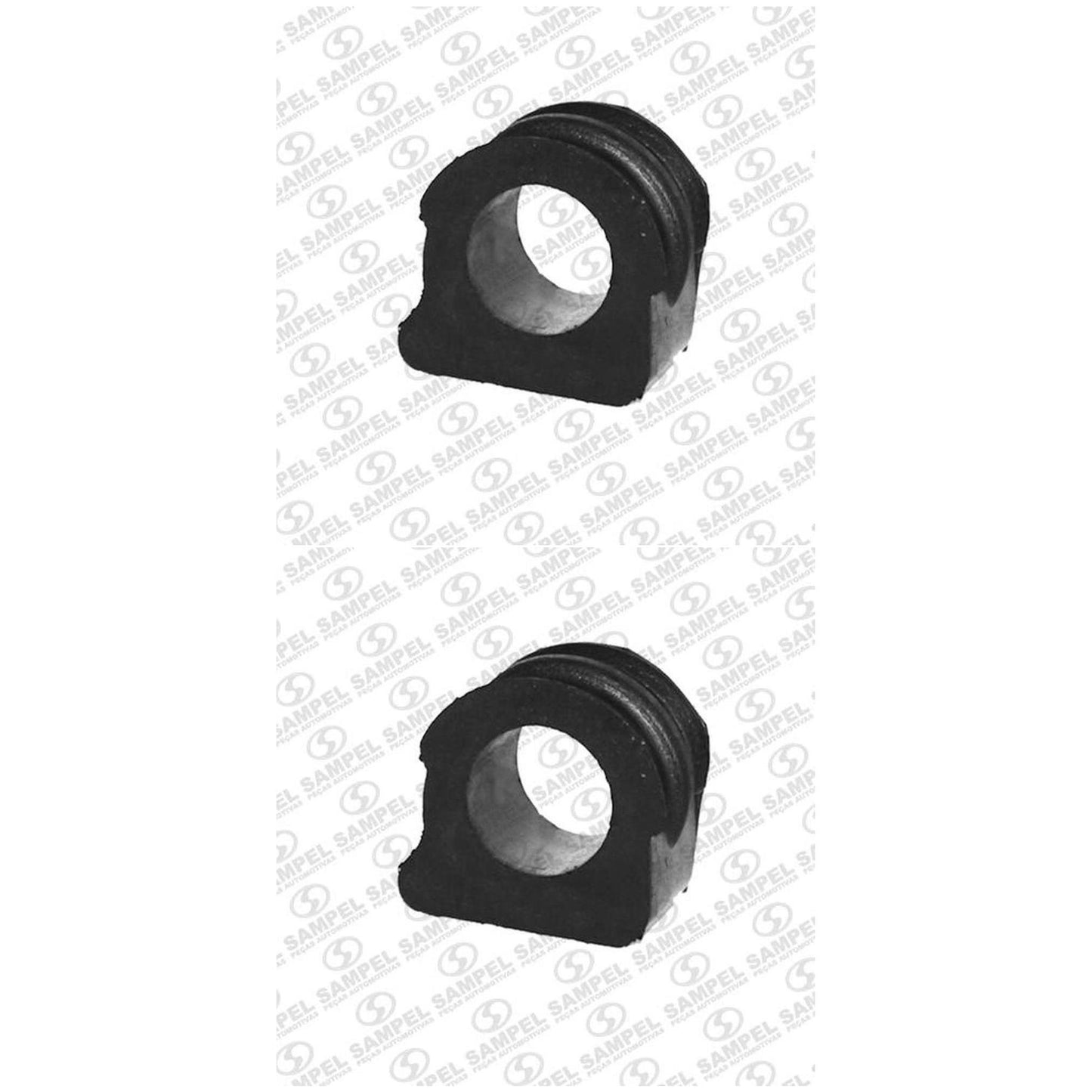 Par Bucha Da Barra Estabilizadora Dianteira - (Furo Ø 21Mm) - Sampel - 4964 - (1)
