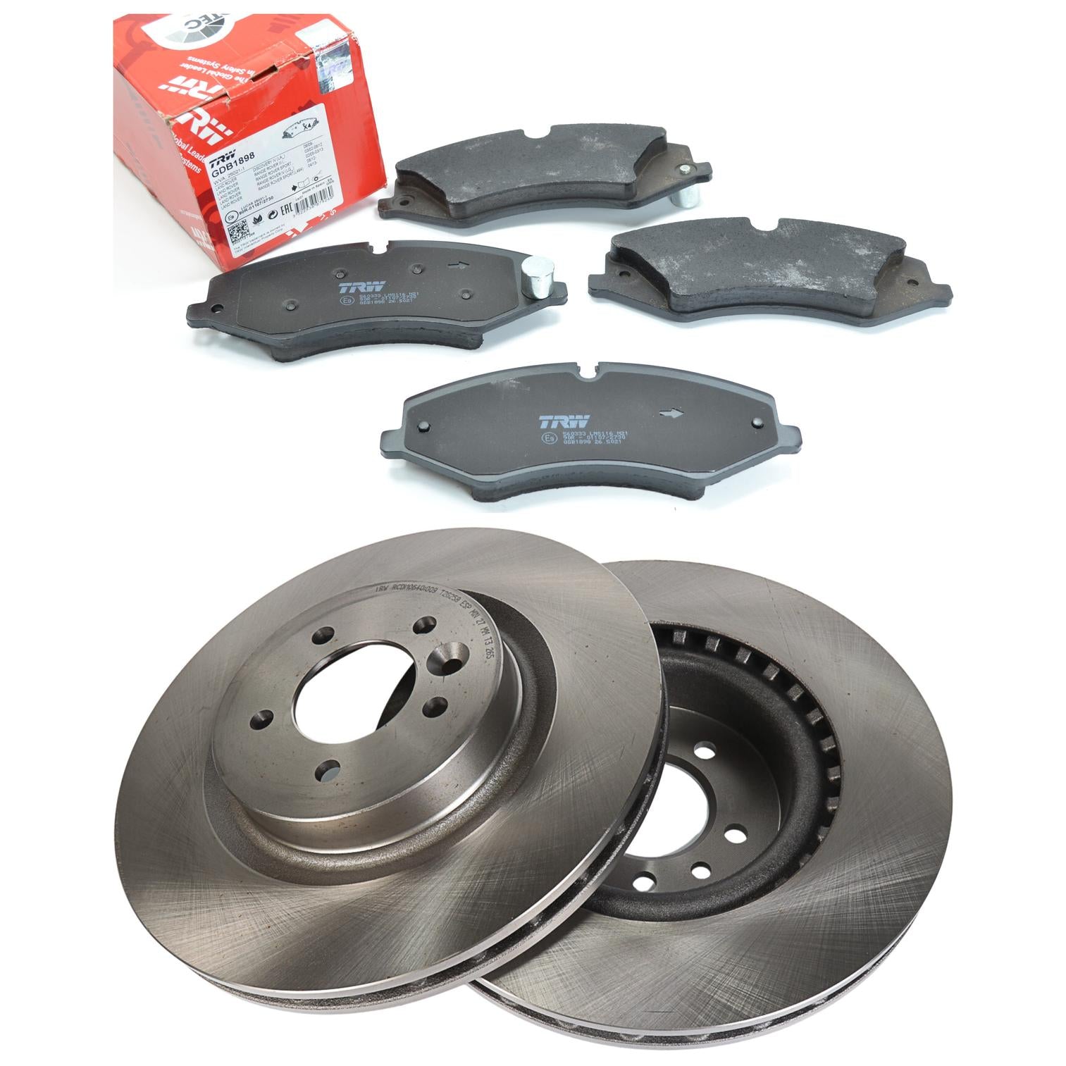Kit Disco e Pastilha Dianteira - TRW - GDB1898 - RCDI10640 - (1)