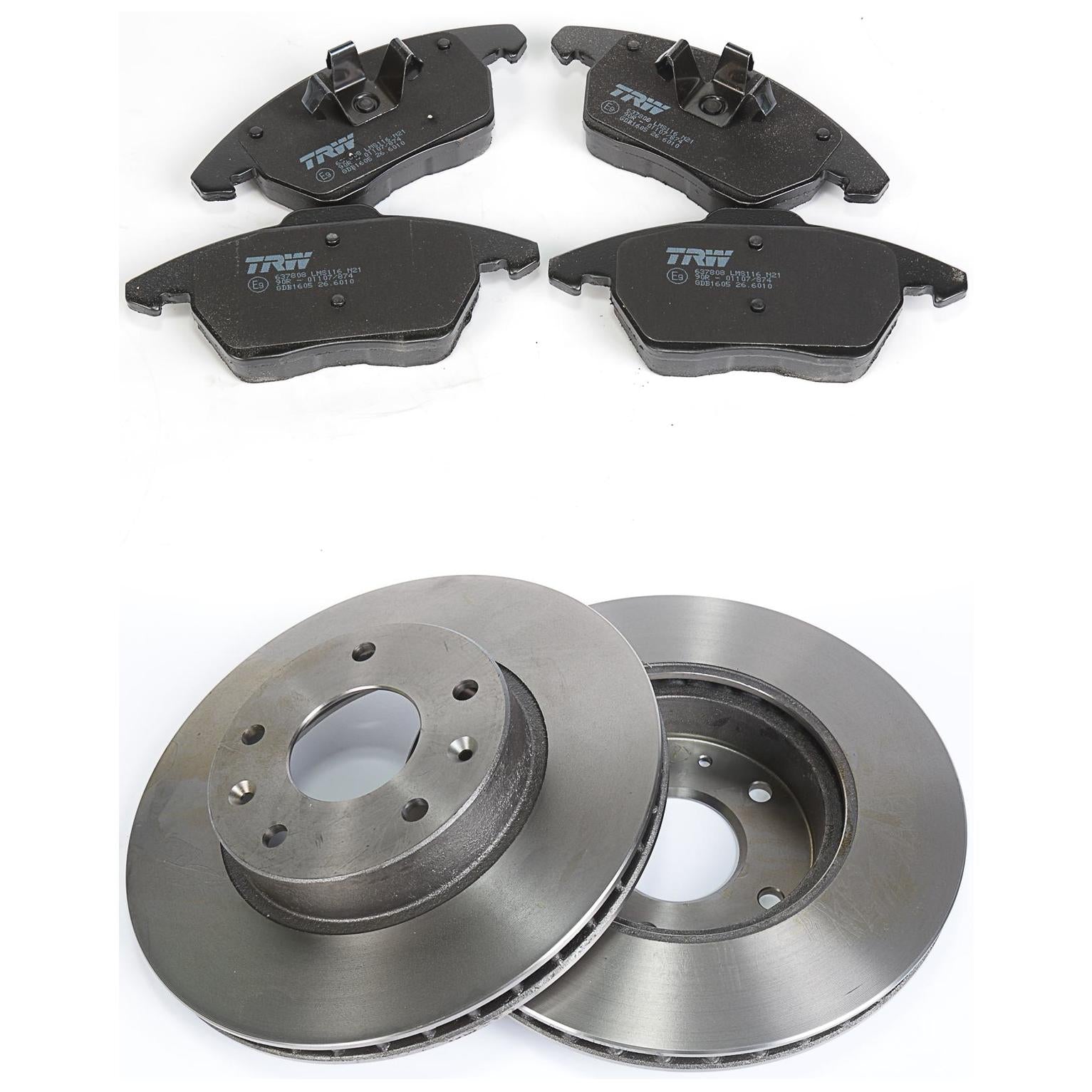 Kit Disco e Pastilha Dianteira - TRW - GDB1605 - RCDI08120 - (1)