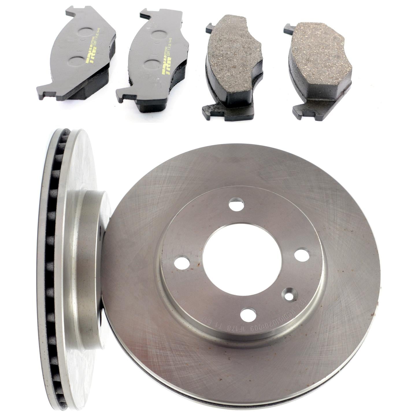 Kit Disco e Pastilha Dianteira - TRW - RCPT00940 - RCDI01020 - (1)